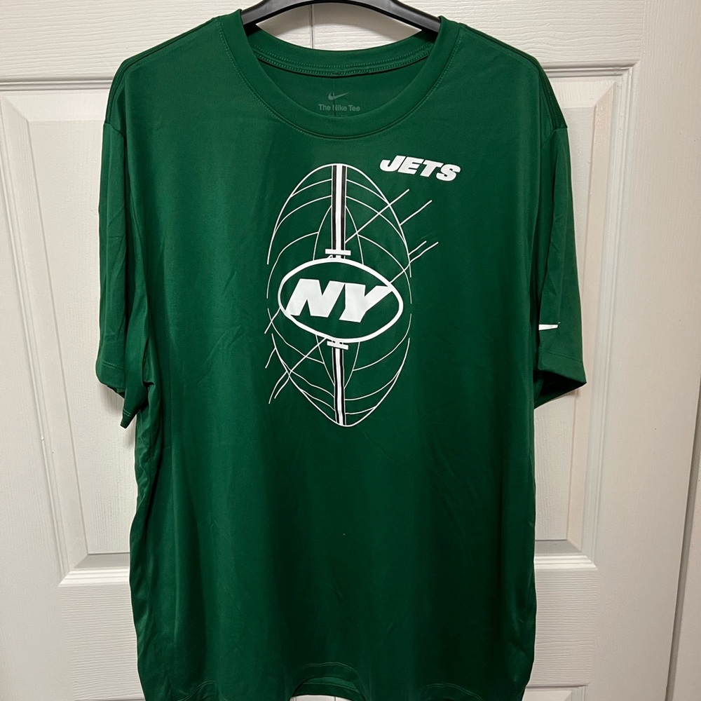 Men’s Nike Dri-Fit Official NFL Green Jets Graphic Tee | Size SM